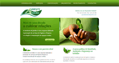 Desktop Screenshot of ambienteejardim.com